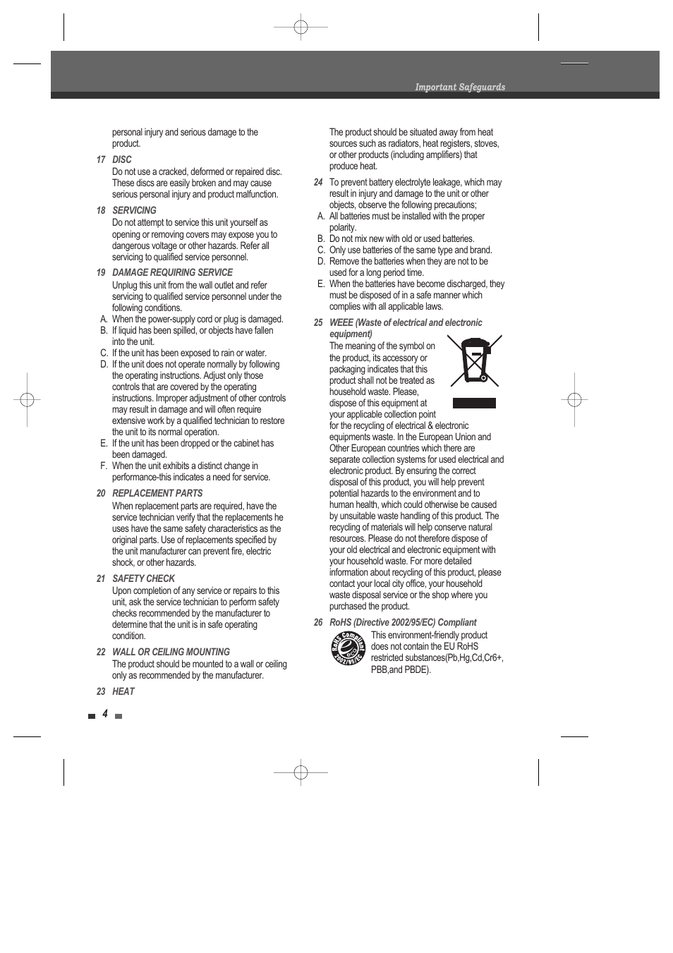 Daewoo DRV-6815 User Manual | Page 5 / 60