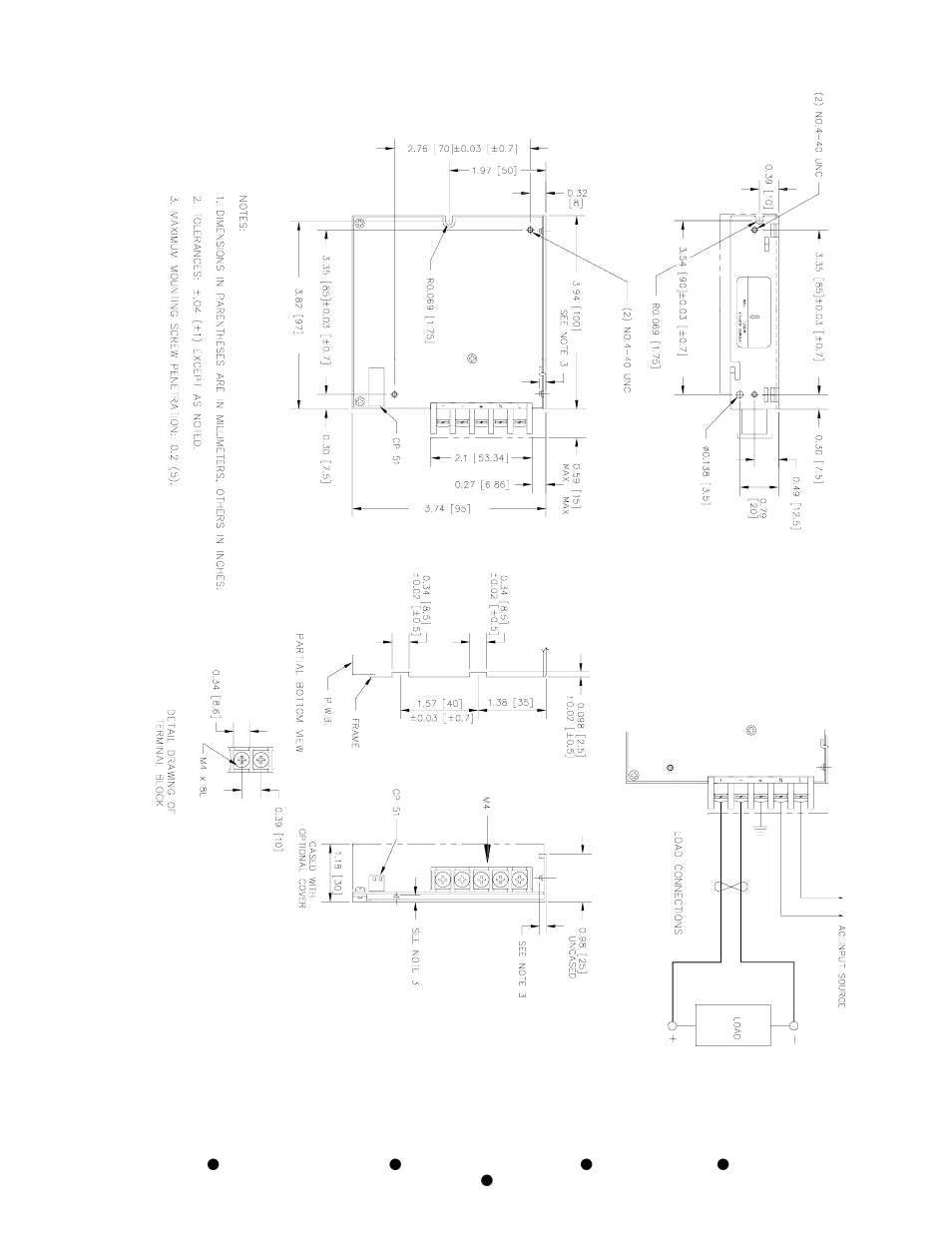 KEPCO FAW 15W Series User Manual | Page 4 / 4
