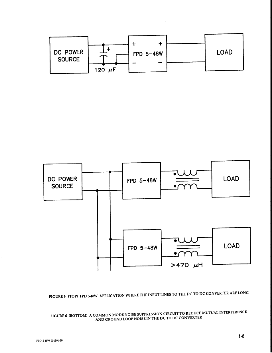 KEPCO FPD 5 Watts (24-48V d-c Input) User Manual | Page 8 / 12