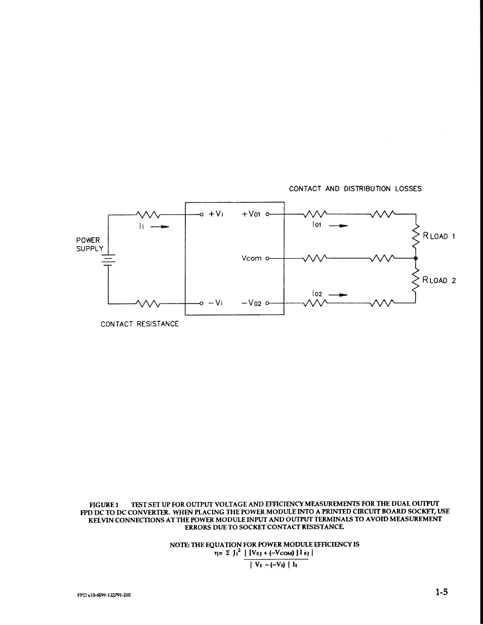 KEPCO FPD 10 Watts, Dual (±) Output (36-72V d-c Input) User Manual | Page 7 / 12