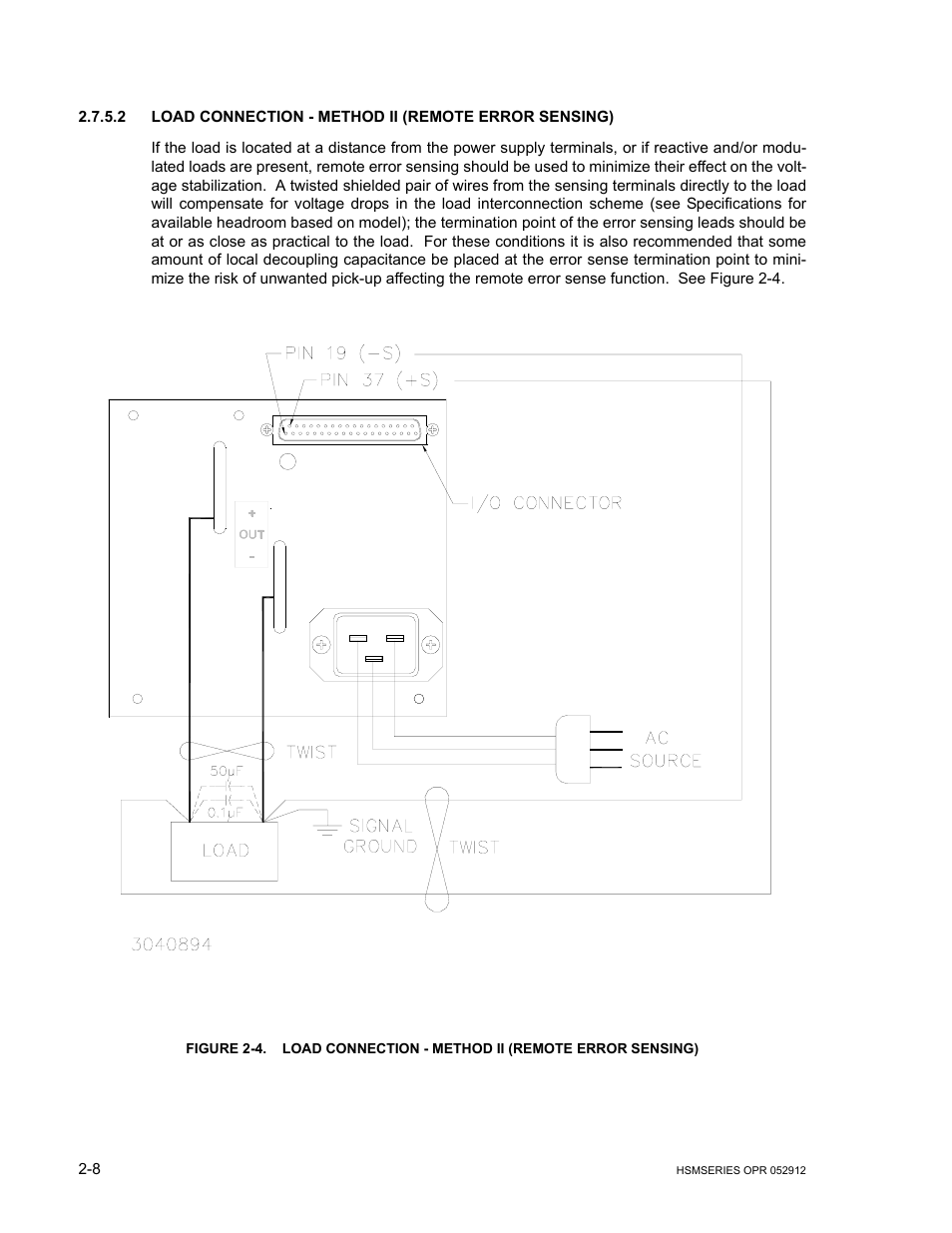 KEPCO HSM Series User Manual | Page 20 / 34