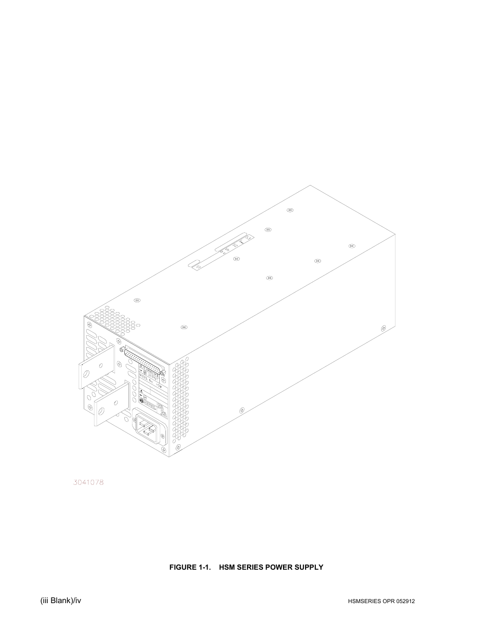 KEPCO HSM Series User Manual | Page 6 / 34