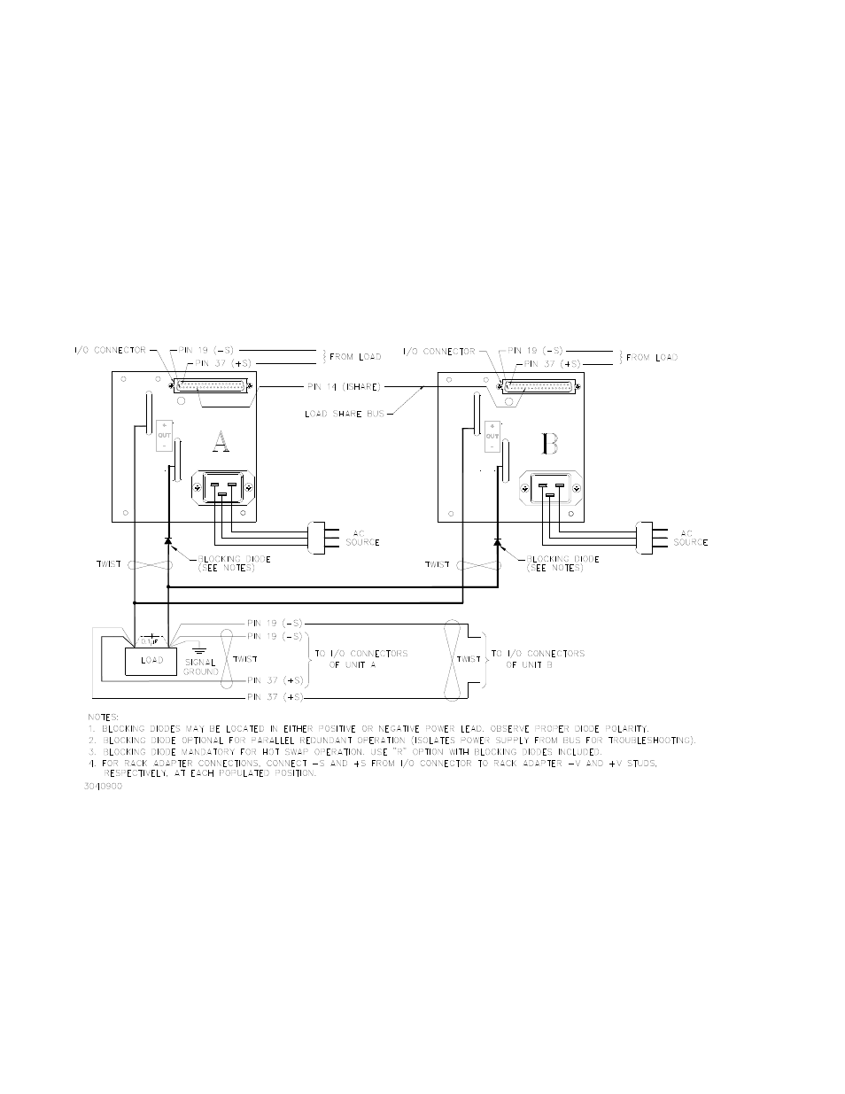 4 load connection - method iv (parallel operation), 1 redundancy and hot swap applications, Redundancy and hot swap applications -10 | KEPCO HSP Series Operator Manual User Manual | Page 24 / 38