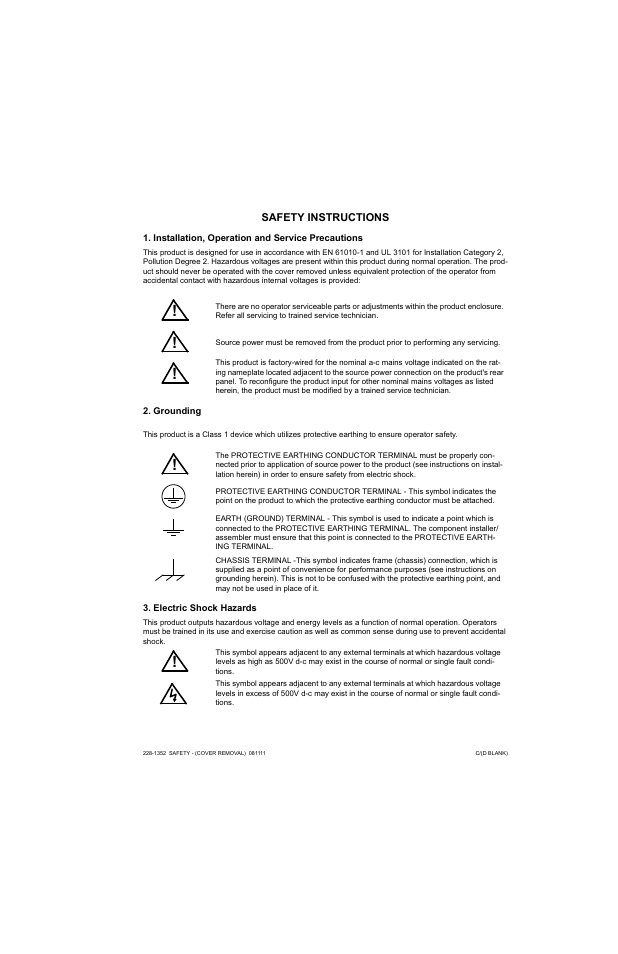 KEPCO JQE 150-1.5MVPY-26956 Half Rack User Manual | Page 5 / 80