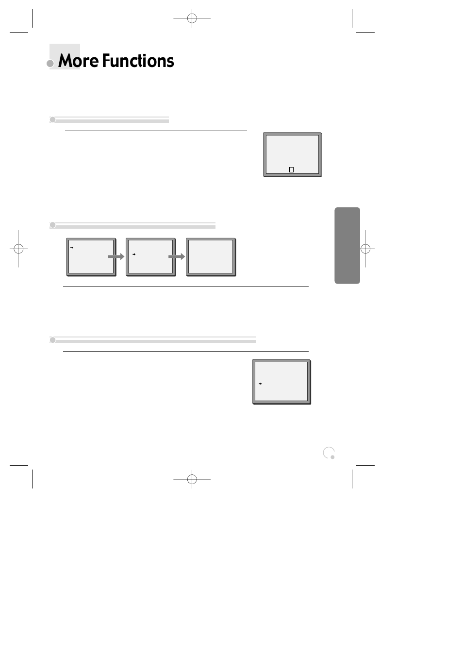 More functions | Daewoo SG-9210P User Manual | Page 31 / 64