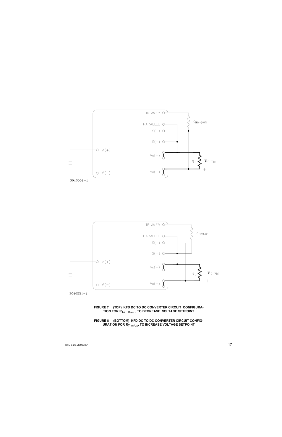 KEPCO KFD 6-25-28W User Manual | Page 21 / 28