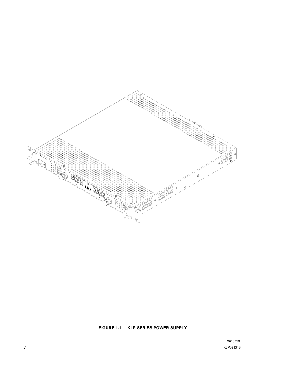 Figure 1-1. klp series power supply | KEPCO KLP Series User Manual, Rev 4 User Manual | Page 12 / 94