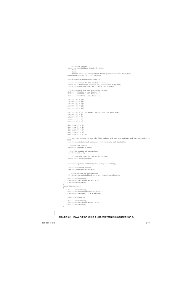 KEPCO KLP Series Developers Guide, Rev 3 User Manual | Page 33 / 132