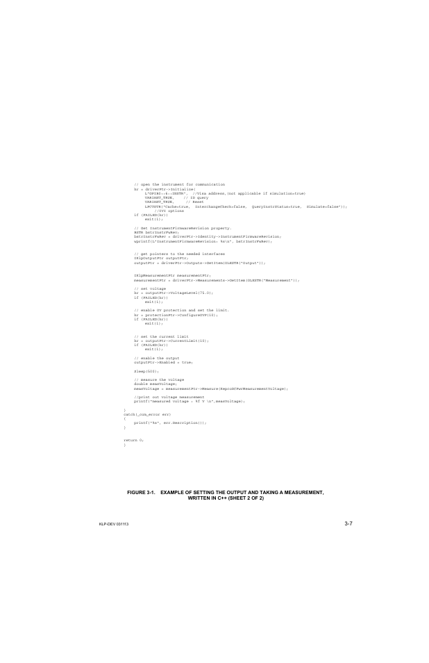 KEPCO KLP Series Developer's Guide, Rev 1 User Manual | Page 29 / 132