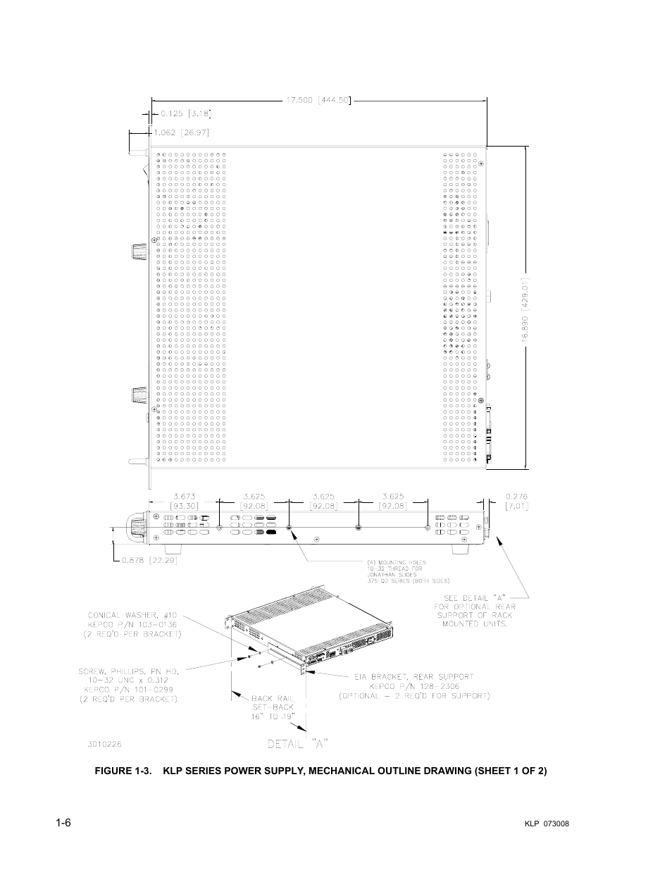 KEPCO KLP Series (older -1200 models) Operator Manual User Manual | Page 20 / 110