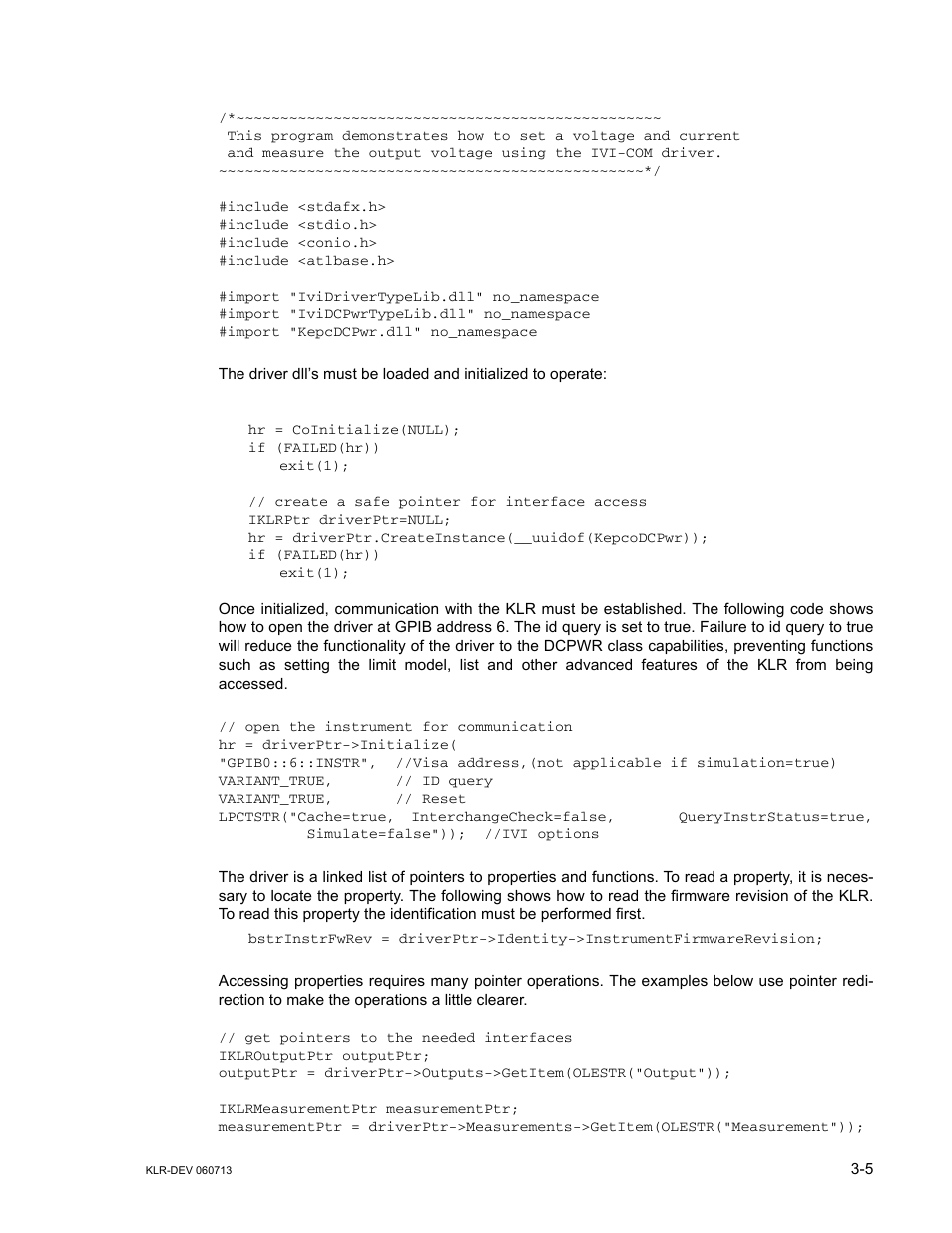 KEPCO KLR Series Developers Guide User Manual | Page 27 / 128