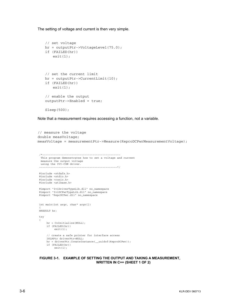 KEPCO KLR Series Developers Guide User Manual | Page 28 / 128