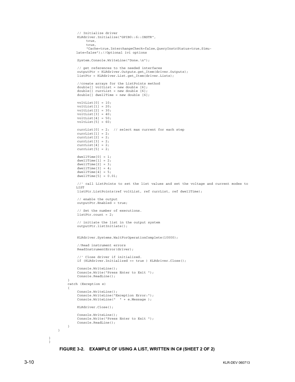 KEPCO KLR Series Developers Guide User Manual | Page 32 / 128
