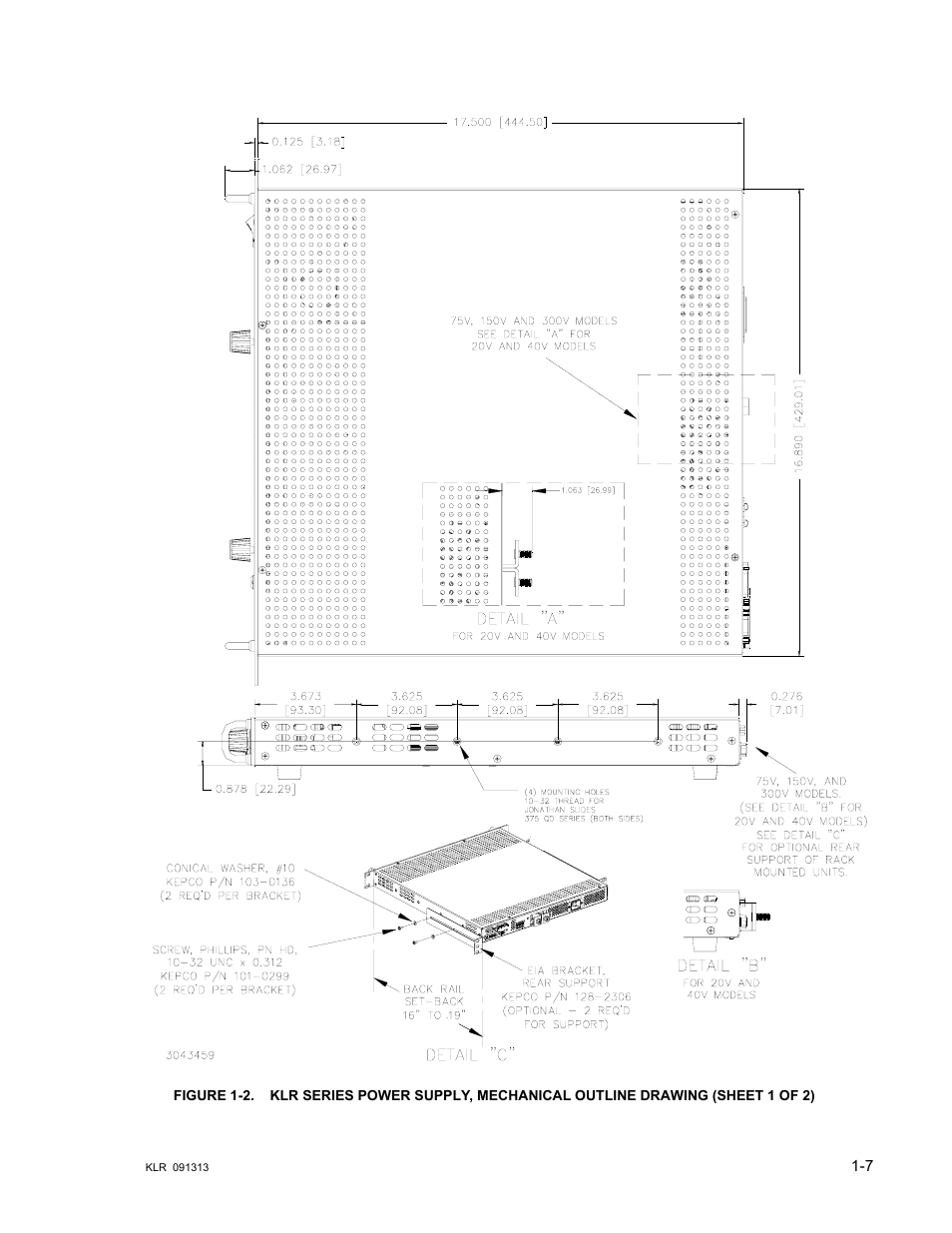 KEPCO KLR Series User Manual User Manual | Page 19 / 92