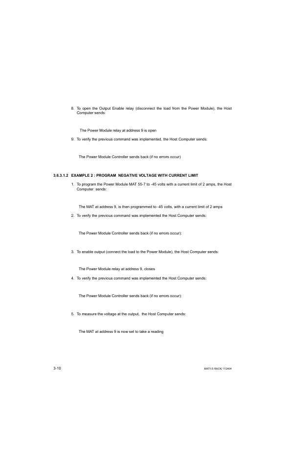 KEPCO MAT 1/3 Rack User Manual | Page 41 / 51
