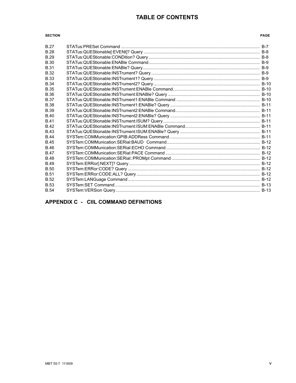 KEPCO MBT Series User Manual | Page 11 / 152