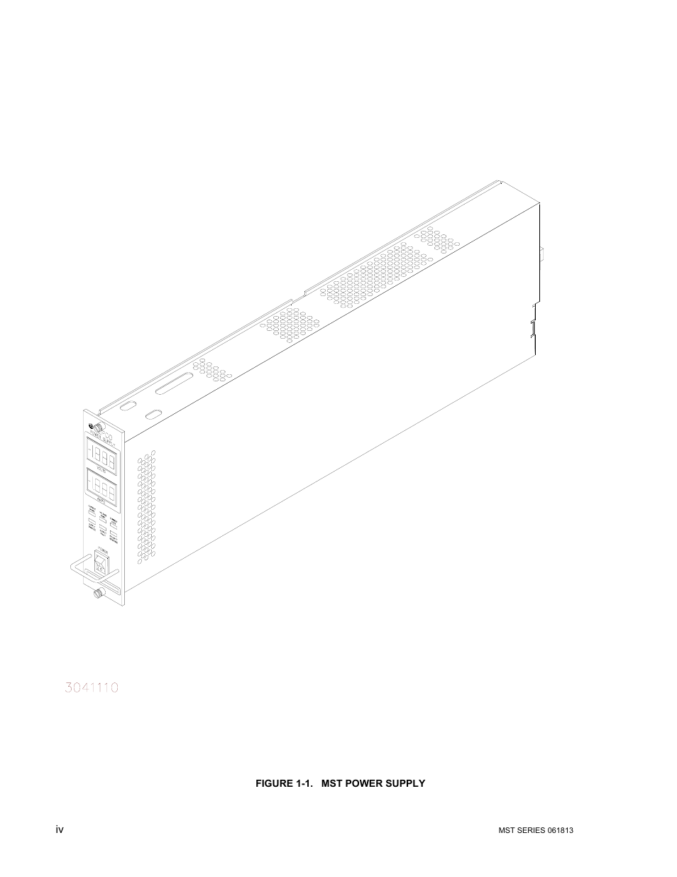 Figure 1-1. mst power supply | KEPCO MST Series User Manual | Page 10 / 44