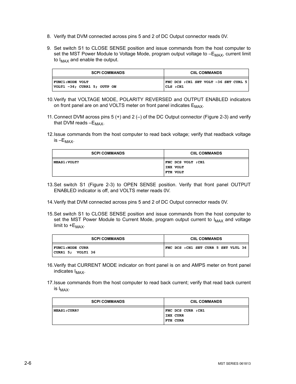 KEPCO MST Series User Manual | Page 24 / 44