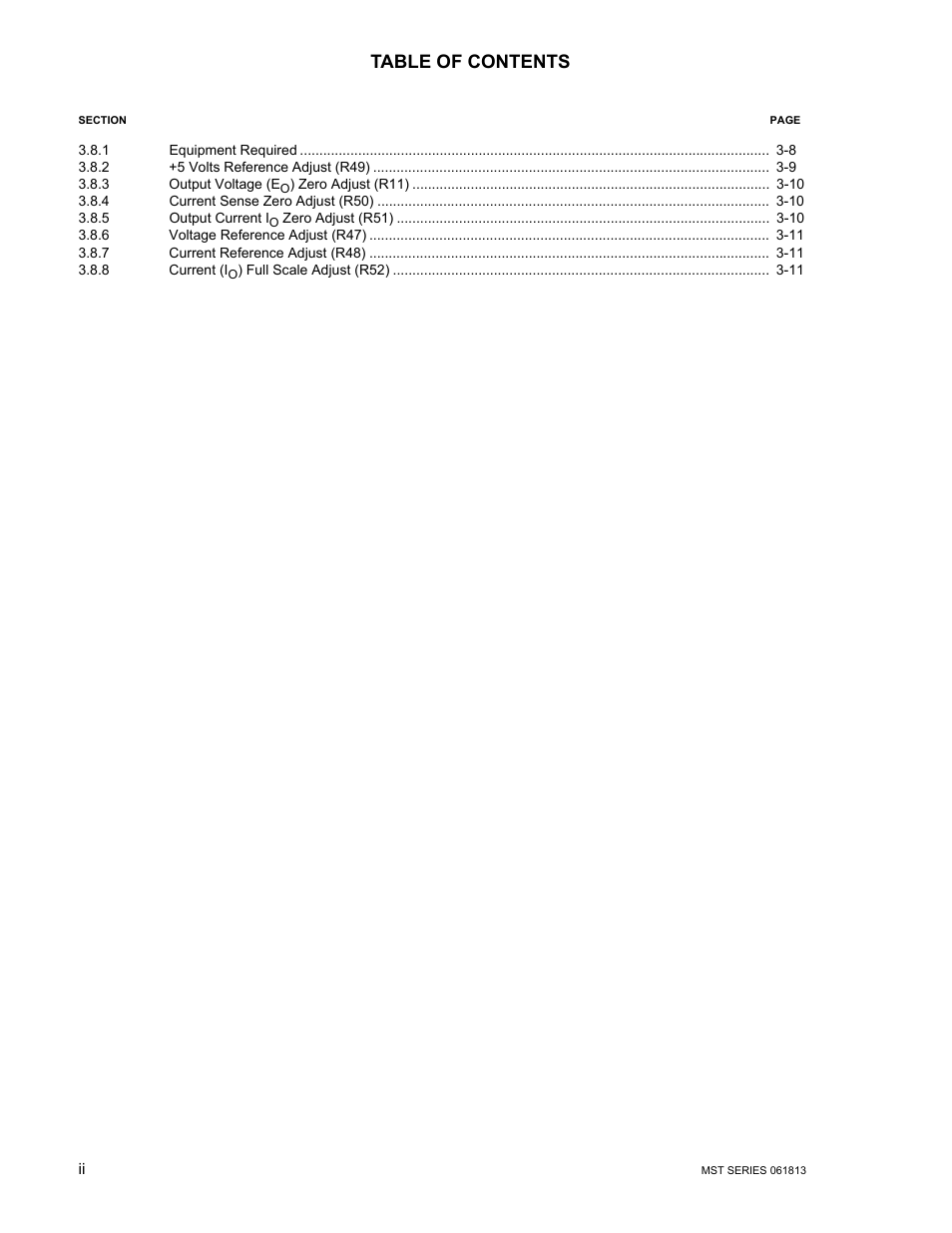 KEPCO MST Series User Manual | Page 8 / 44