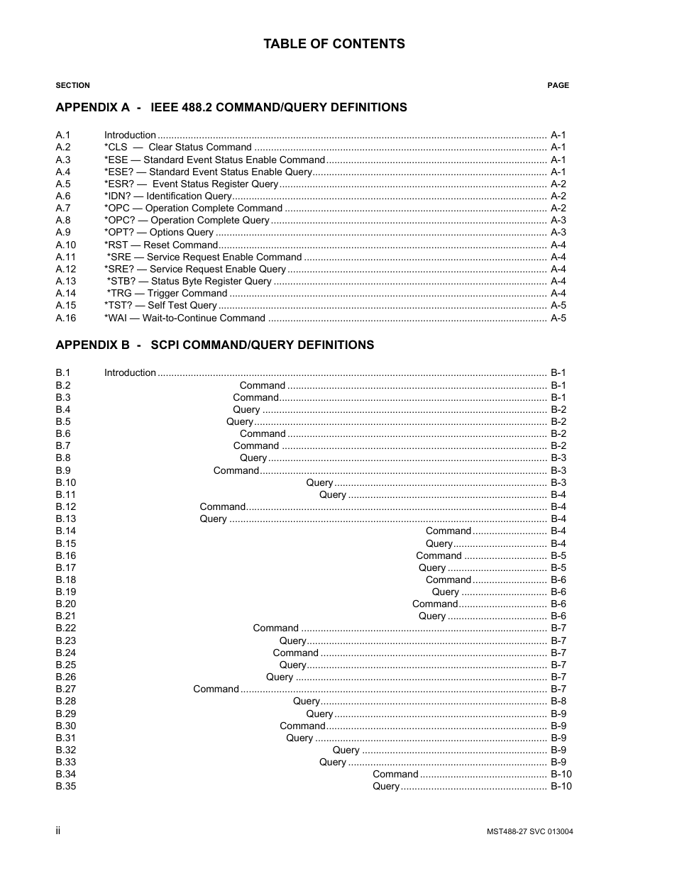 KEPCO MST 488 Programmer User Manual | Page 10 / 68