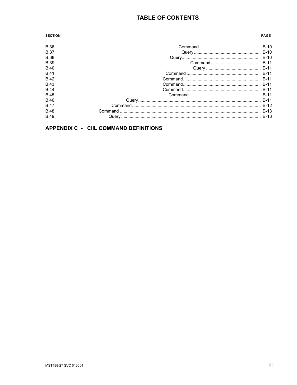 KEPCO MST 488 Programmer User Manual | Page 11 / 68
