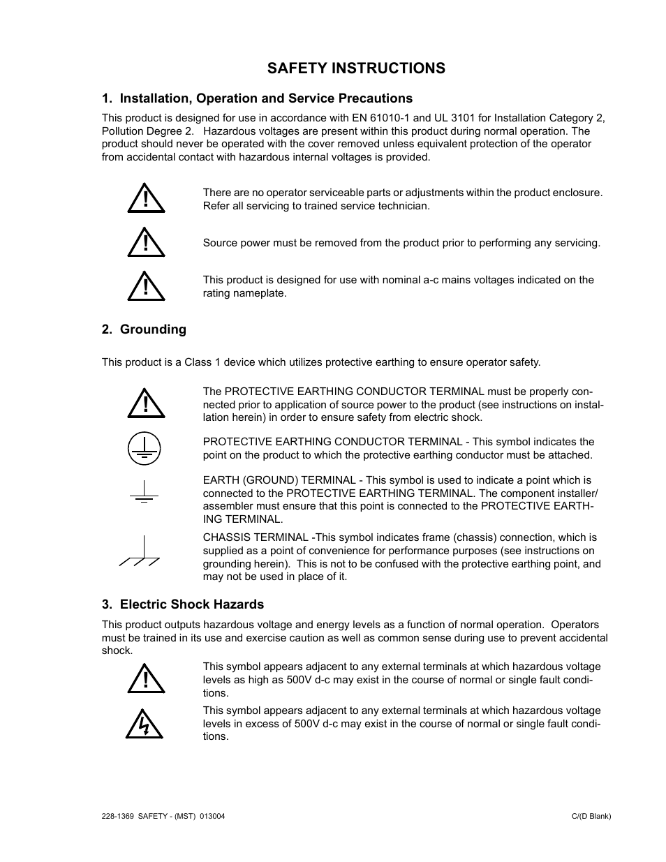 KEPCO MST 488 Programmer User Manual | Page 7 / 68
