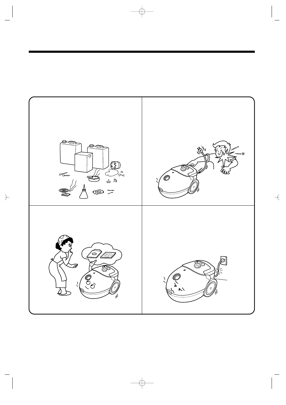 Precautions for safe use | Daewoo RC-350 User Manual | Page 5 / 6