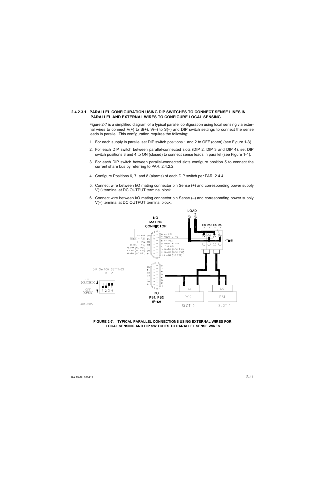 R. 2.4.2.3.1 for, Ar. 2.4.2.3.1 | KEPCO RA 19-1U Operator Manual User Manual | Page 27 / 44