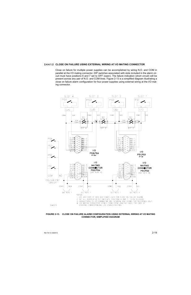 Connector, simplified diagram -19 | KEPCO RA 19-1U Operator Manual User Manual | Page 35 / 44