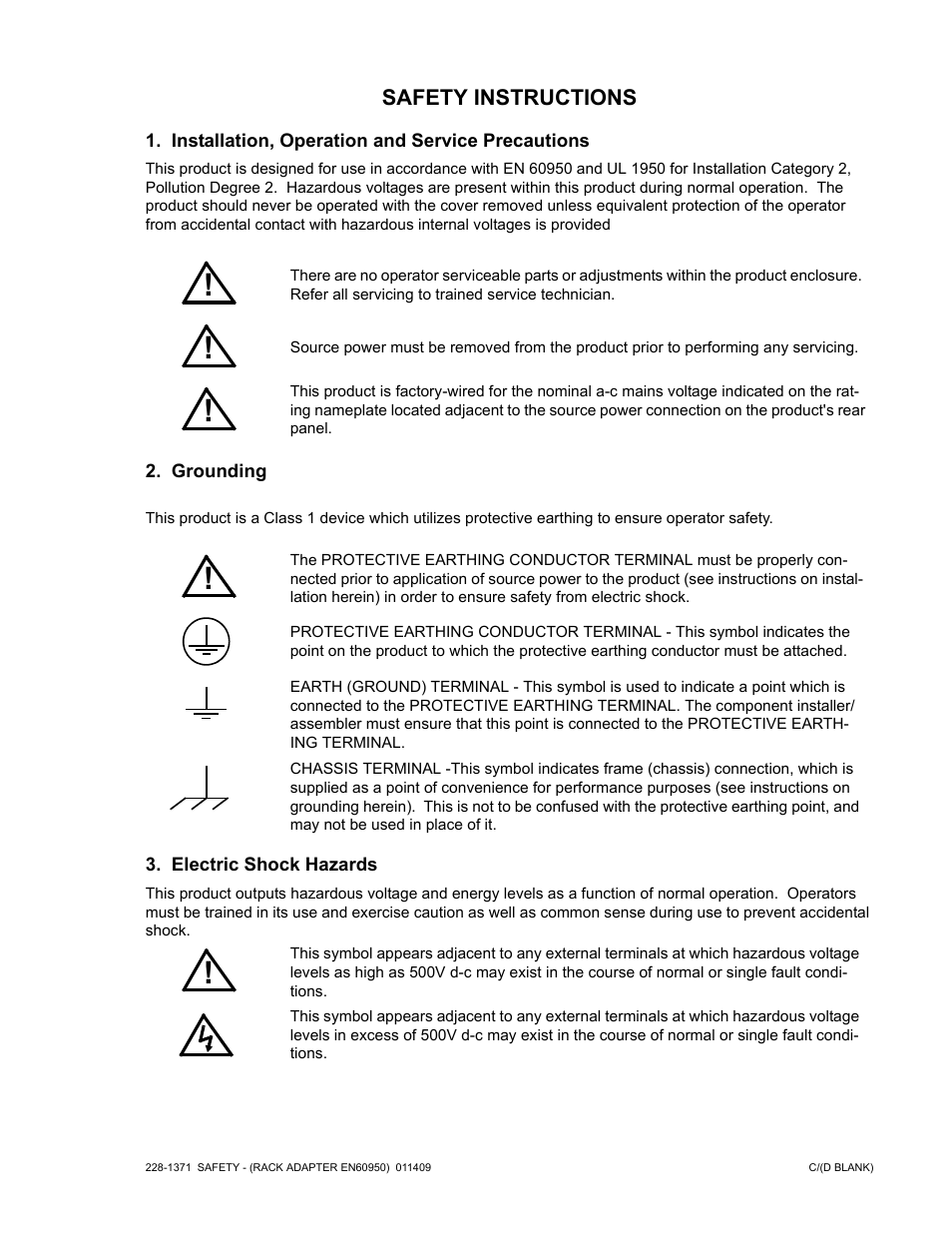KEPCO RA 19-3B User Manual | Page 5 / 42