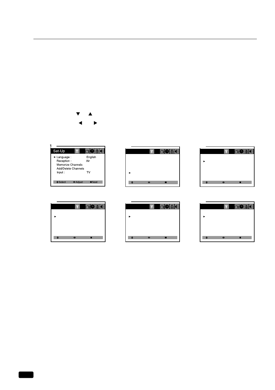 Changing the tv's input | Daewoo DTQ 25S5FC User Manual | Page 17 / 35