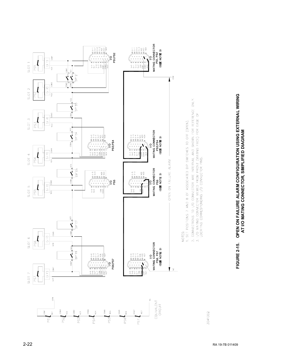 At i/o mating connector, simplified diagram -22 | KEPCO RA 19-7B Operator Manual User Manual | Page 34 / 40