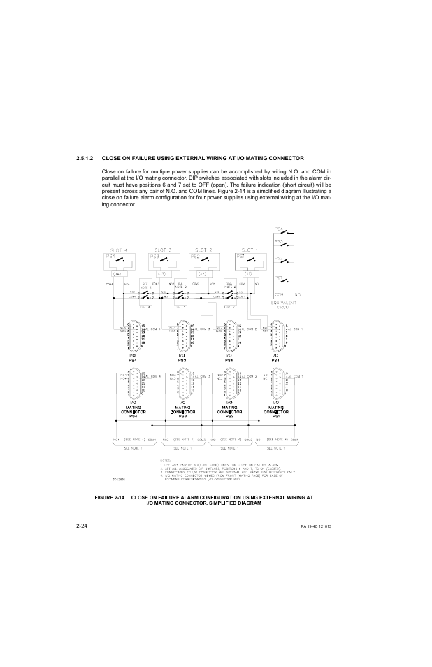 I/o mating connector, simplified diagram -24, Ar. 2.5.1.2) | KEPCO RA 19-4C Operator Manual User Manual | Page 42 / 56