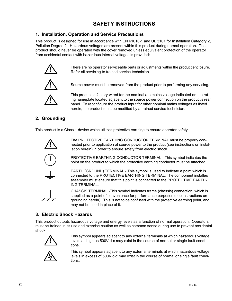 KEPCO RA 55 User Manual | Page 4 / 14