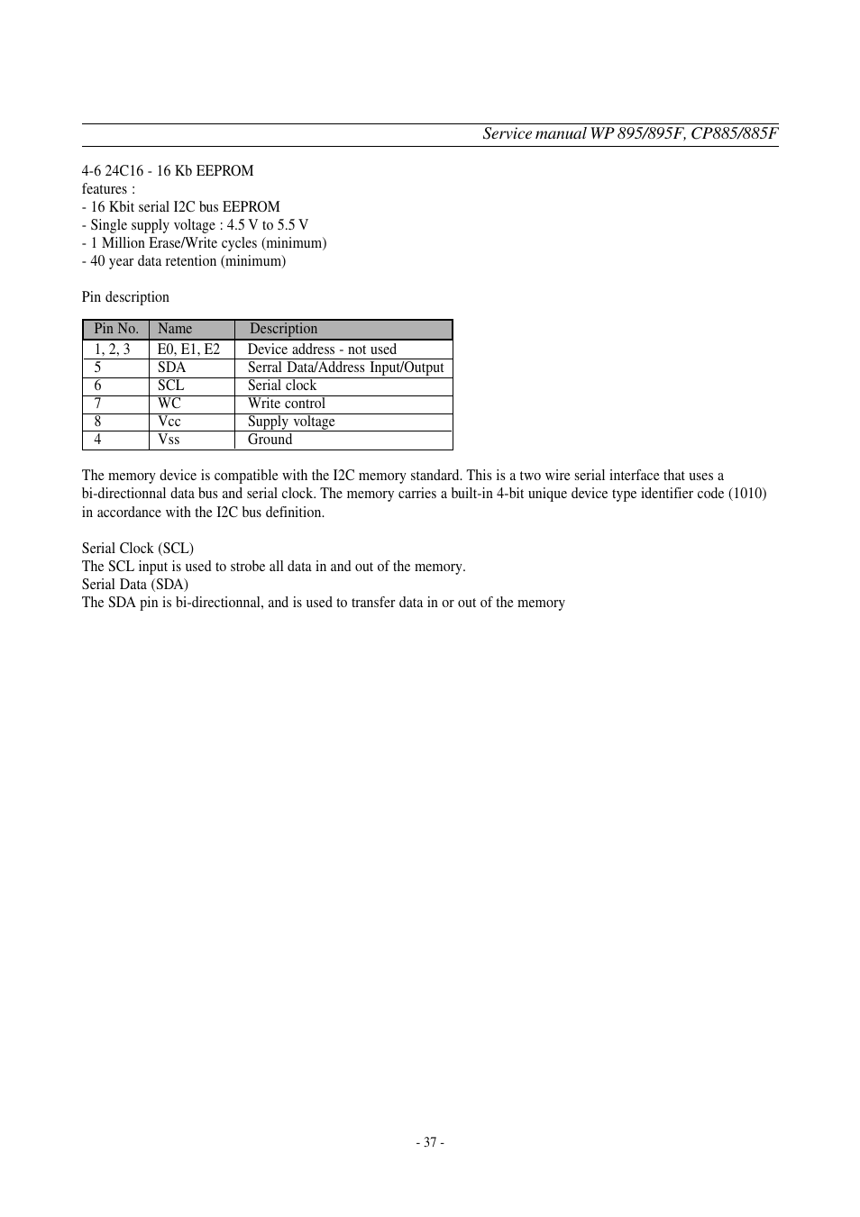 Daewoo  Colour Television WP-895 User Manual | Page 38 / 86