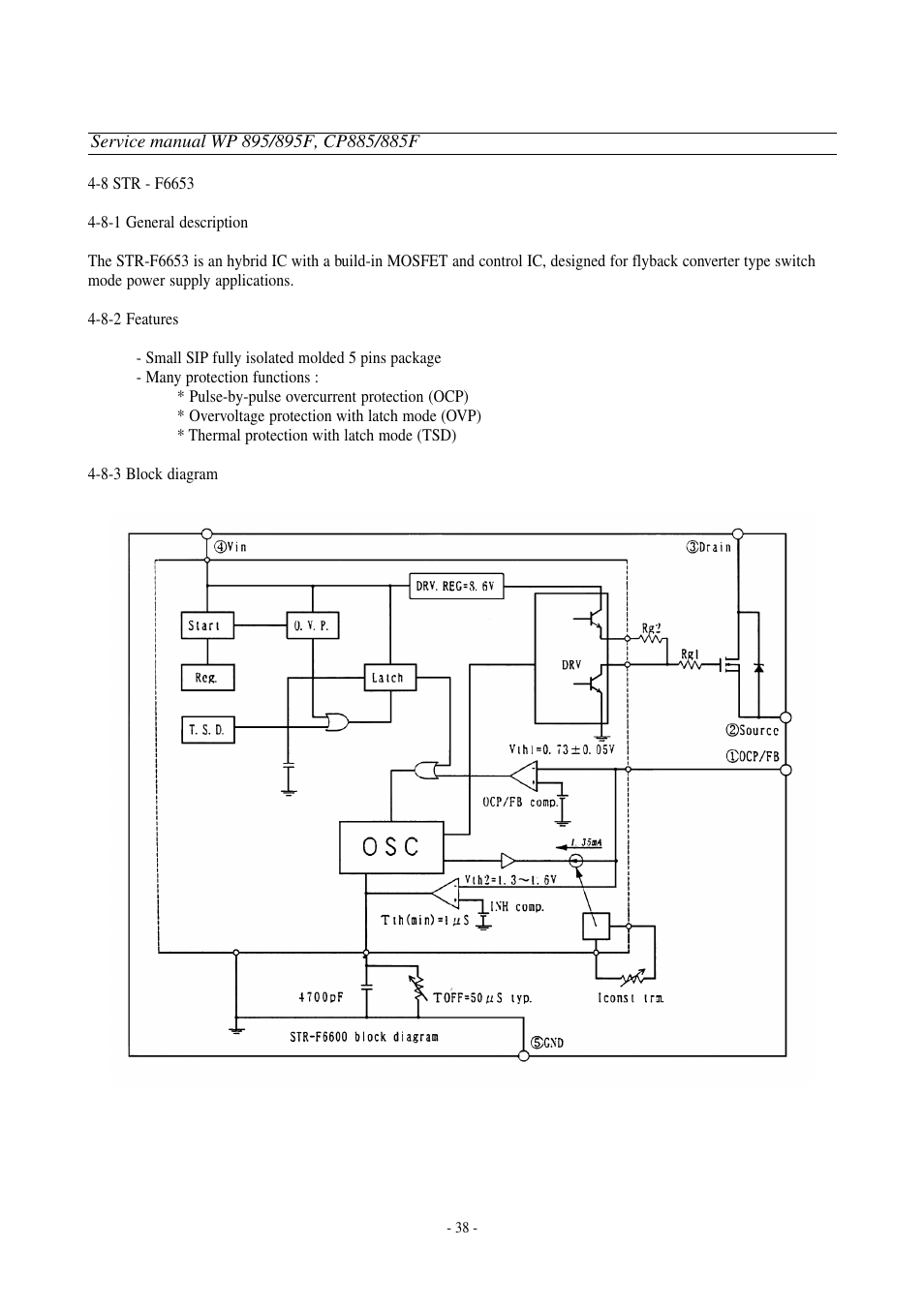 Daewoo  Colour Television WP-895 User Manual | Page 39 / 86