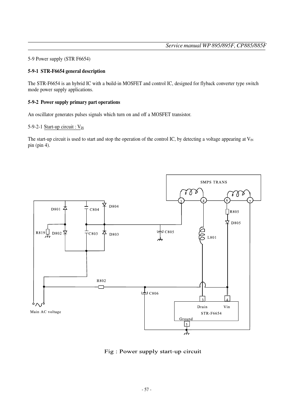 Daewoo  Colour Television WP-895 User Manual | Page 58 / 86