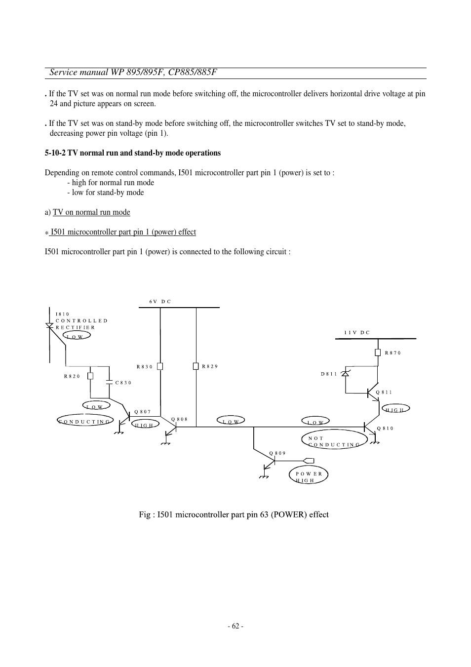 Daewoo  Colour Television WP-895 User Manual | Page 63 / 86