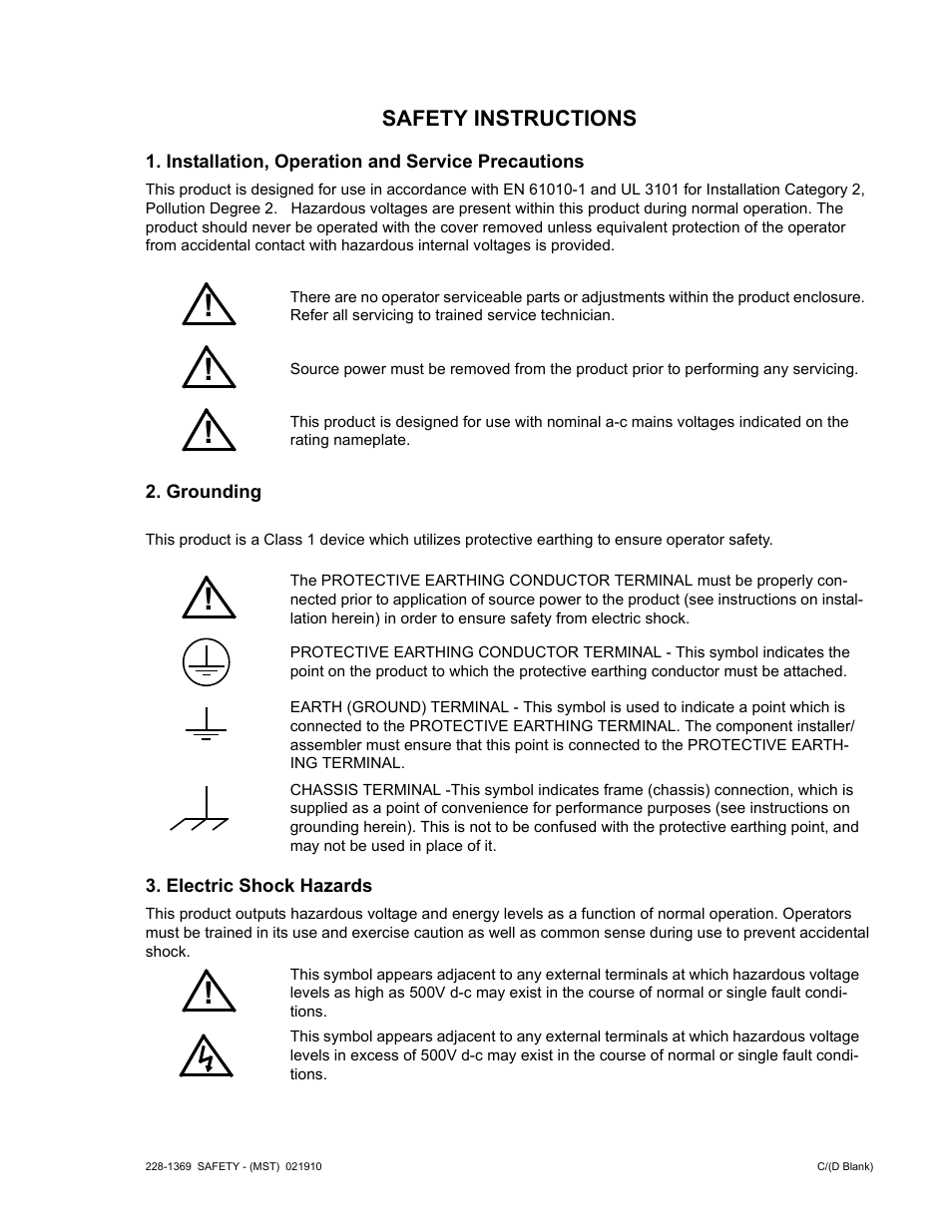 KEPCO TMA 4882-27 User Manual | Page 5 / 72