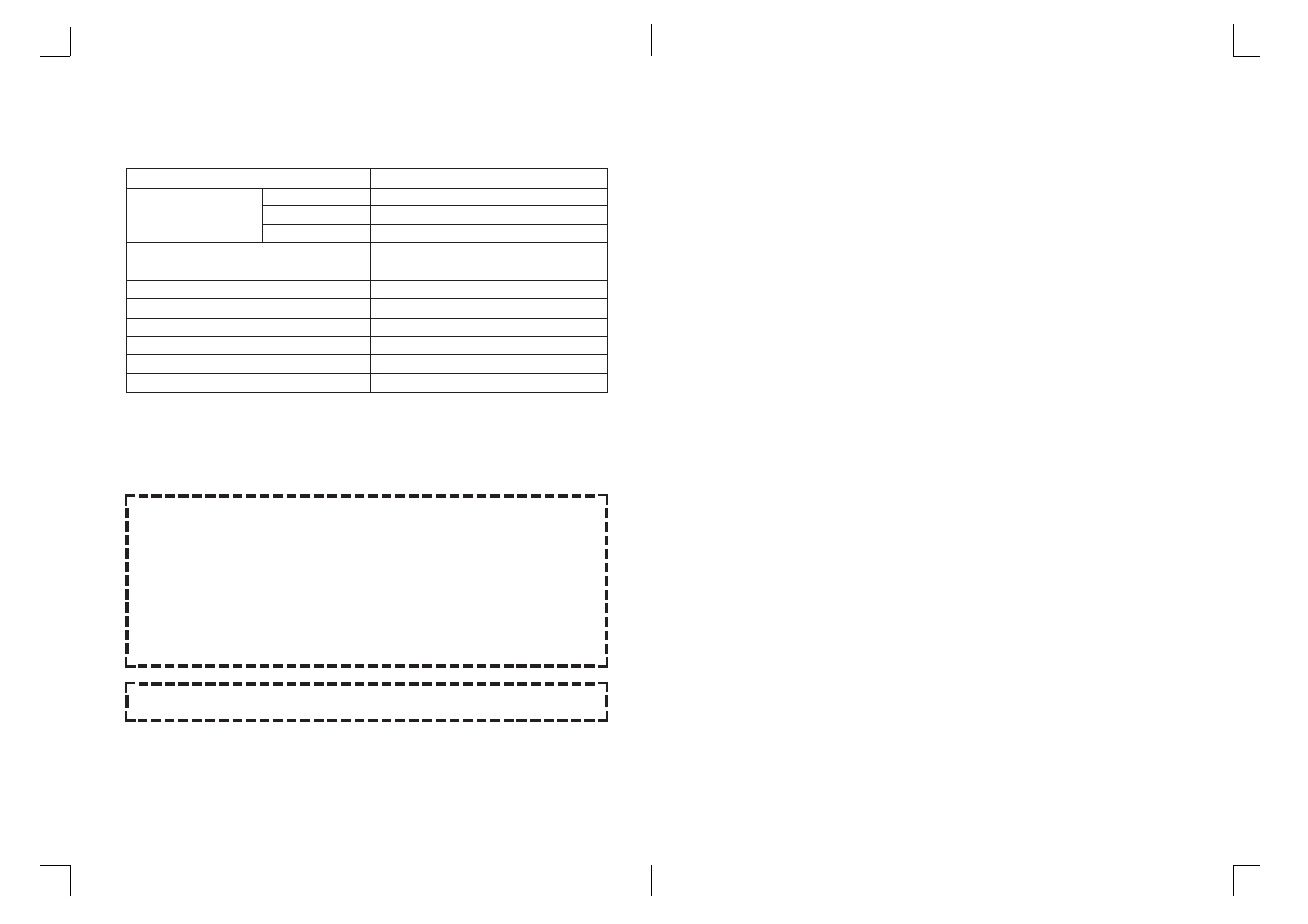 Specifications important | Daewoo KOG-3667 User Manual | Page 5 / 5
