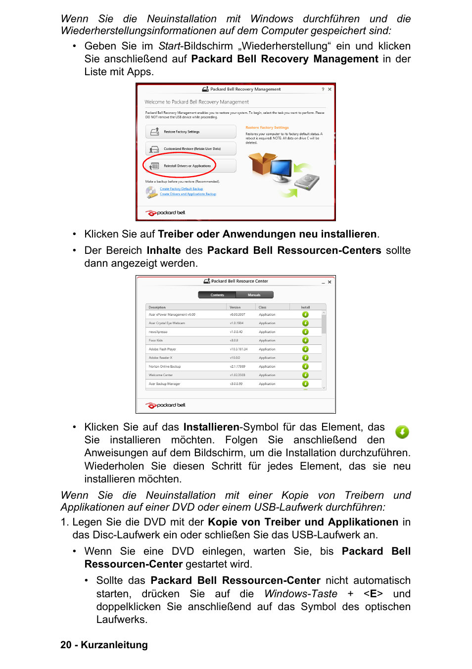 PACKARD BELL EN LV11HC Quick Start Guide User Manual | Page 100 / 920