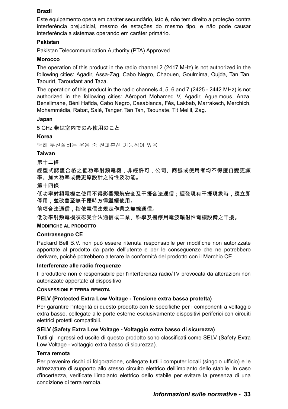 PACKARD BELL EN LV11HC Quick Start Guide User Manual | Page 155 / 920