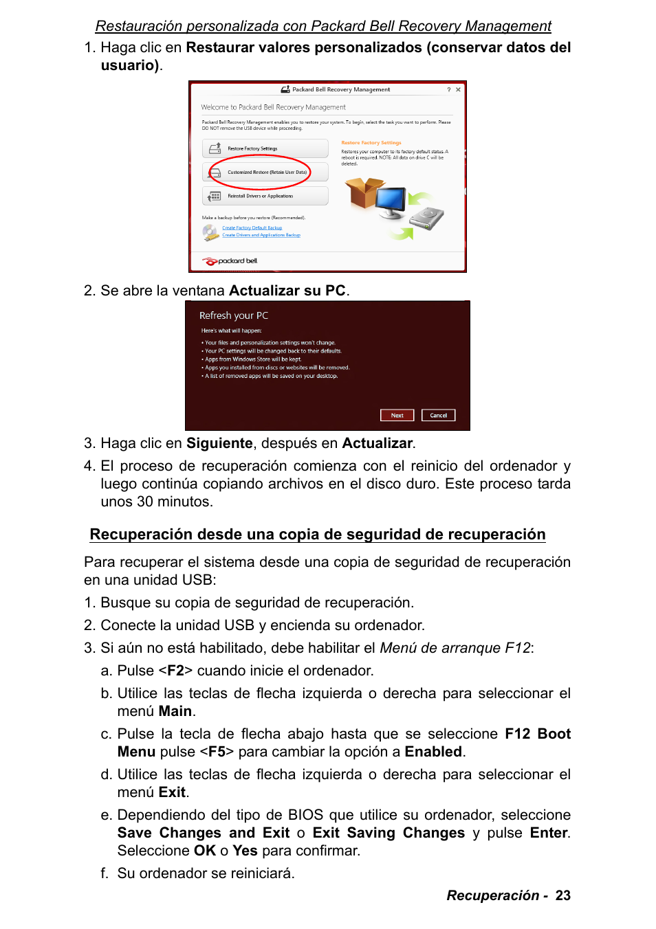 PACKARD BELL EN LV11HC Quick Start Guide User Manual | Page 185 / 920
