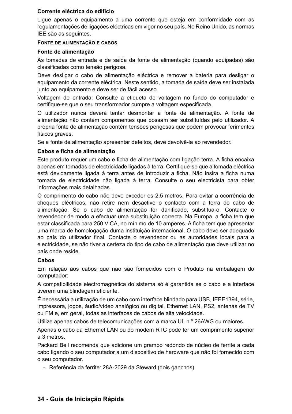 PACKARD BELL EN LV11HC Quick Start Guide User Manual | Page 236 / 920