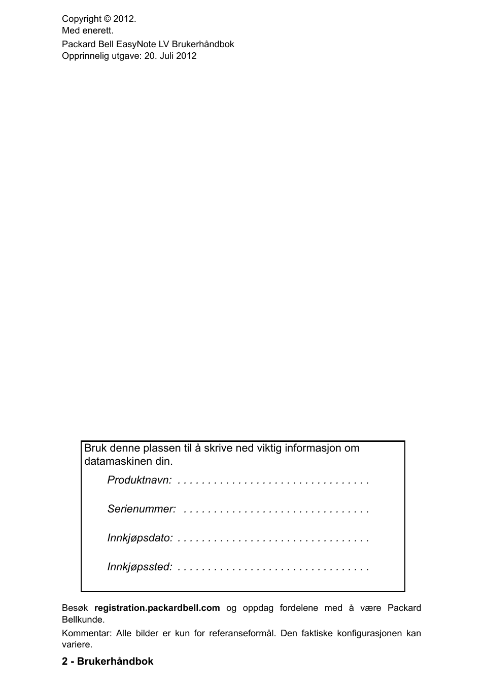 PACKARD BELL EN LV11HC Quick Start Guide User Manual | Page 284 / 920