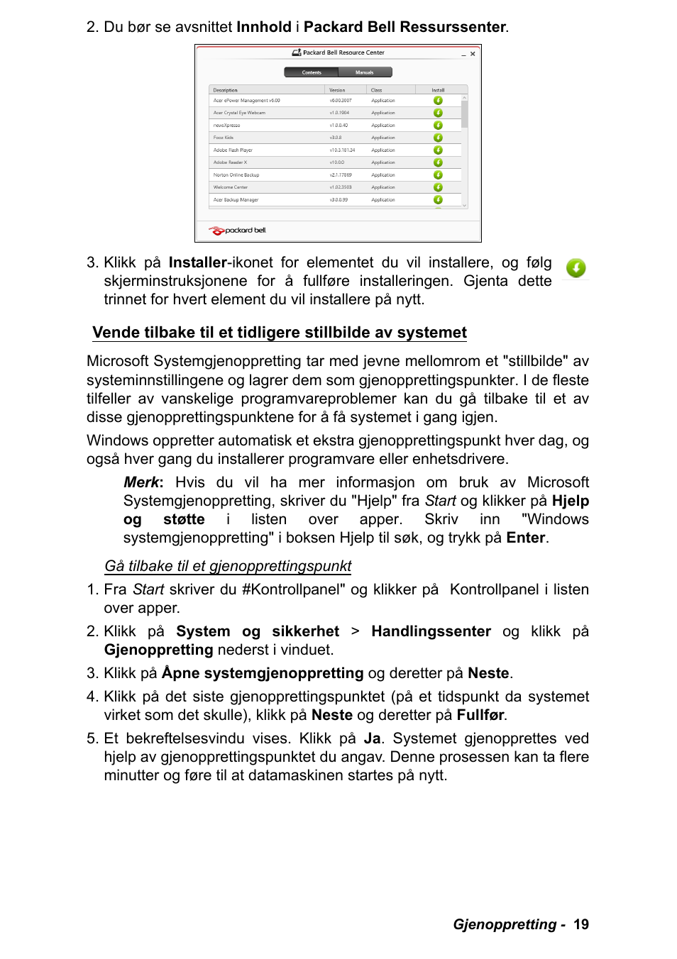 PACKARD BELL EN LV11HC Quick Start Guide User Manual | Page 301 / 920