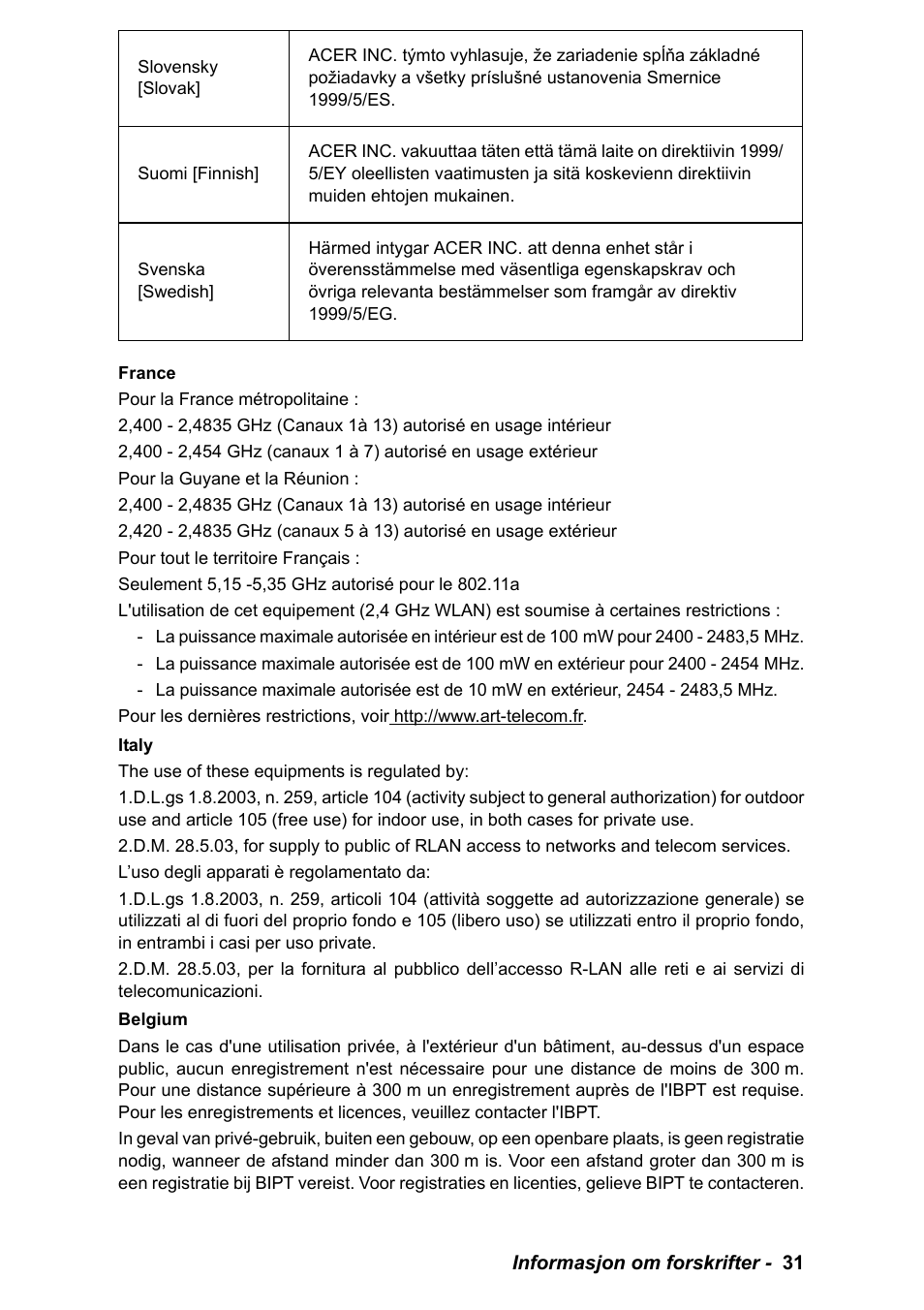 PACKARD BELL EN LV11HC Quick Start Guide User Manual | Page 313 / 920
