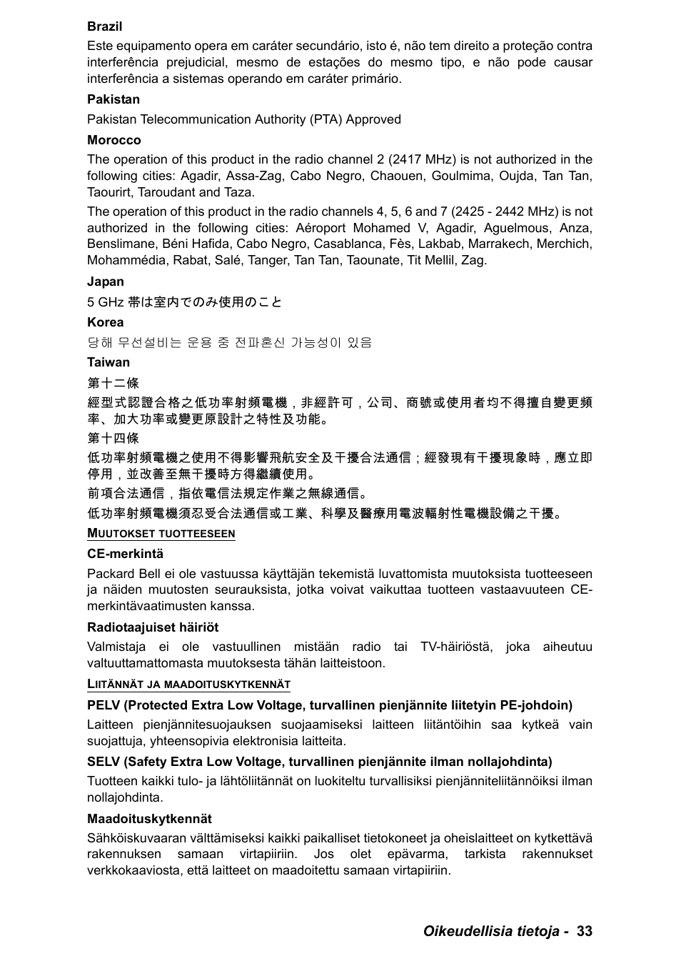 PACKARD BELL EN LV11HC Quick Start Guide User Manual | Page 429 / 920