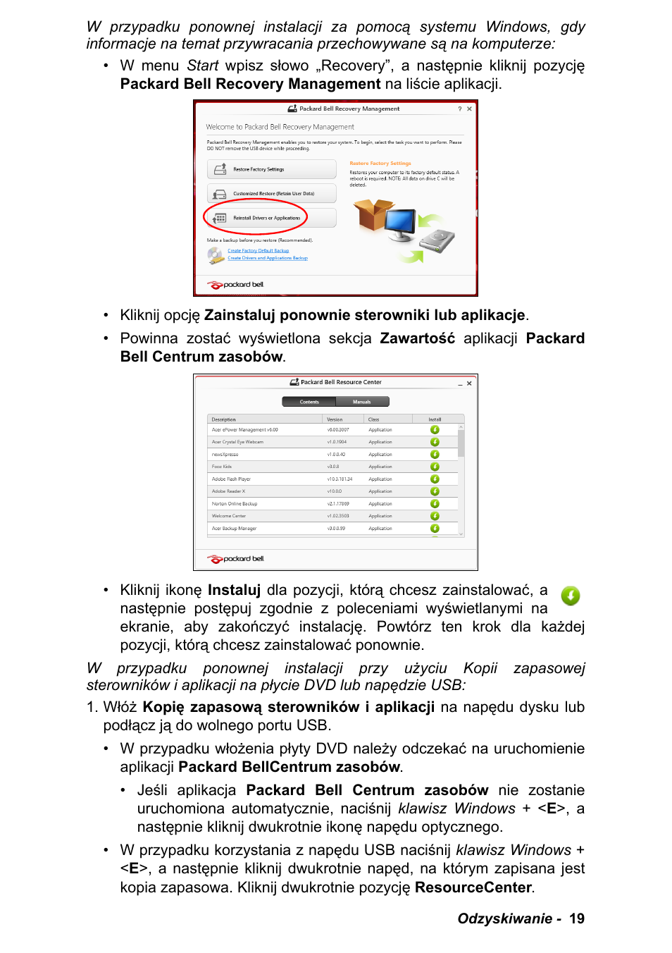 PACKARD BELL EN LV11HC Quick Start Guide User Manual | Page 497 / 920