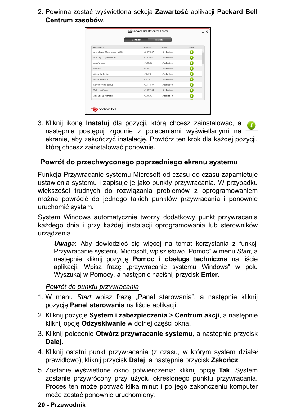 PACKARD BELL EN LV11HC Quick Start Guide User Manual | Page 498 / 920